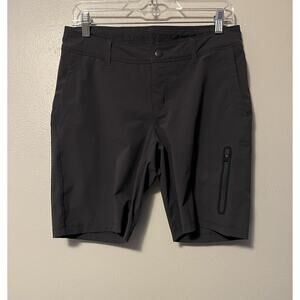 REI Shorts Womens 6 Gray Nylon Stretch Hiking Outdoors 9" Inseam Performance